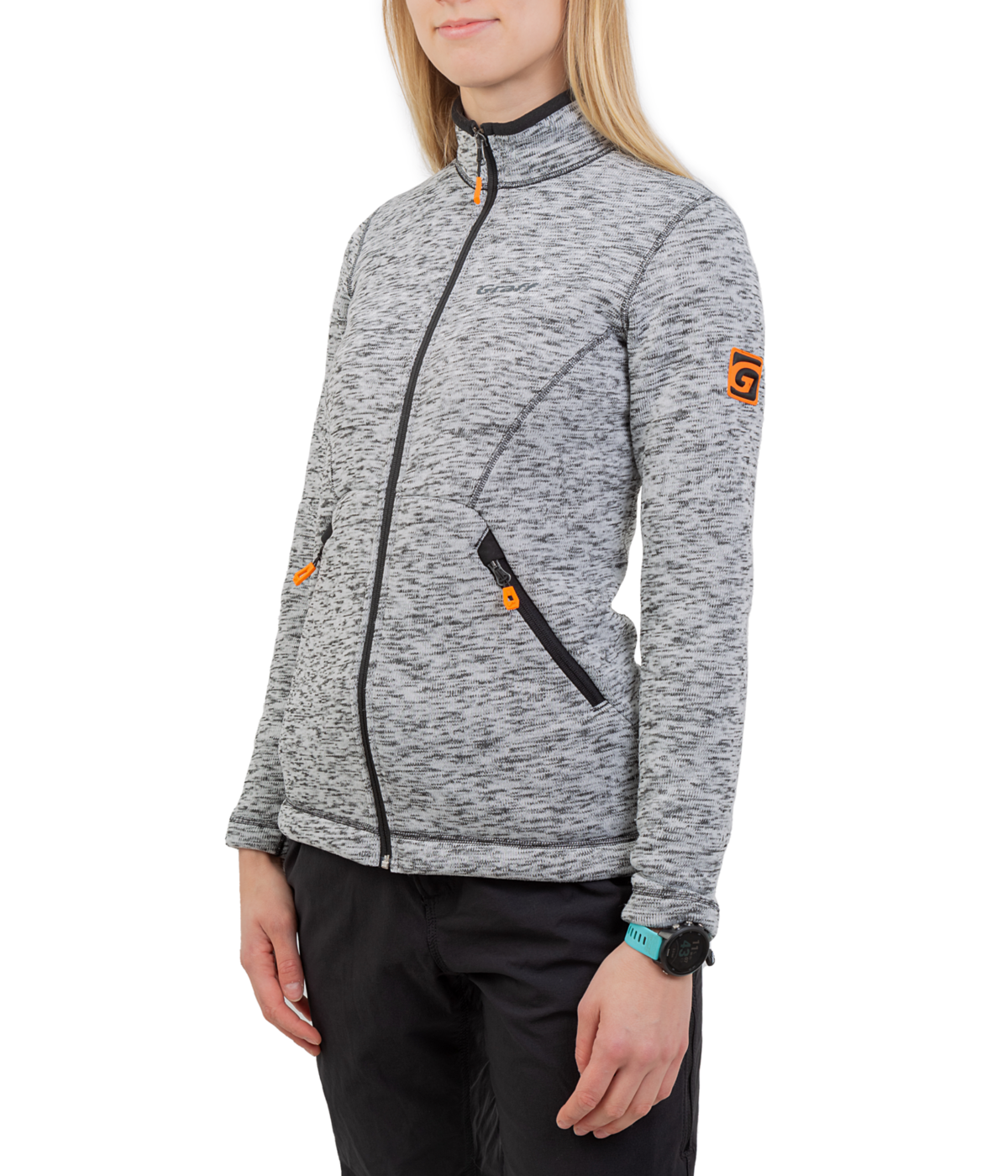 GRAFF - Damska ciepła bluza 230-BL-8-D