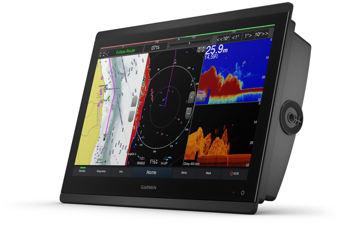 GARMIN PLOTER GPS MAP 8412 XSV Z MODUŁEM ECHOSONDY