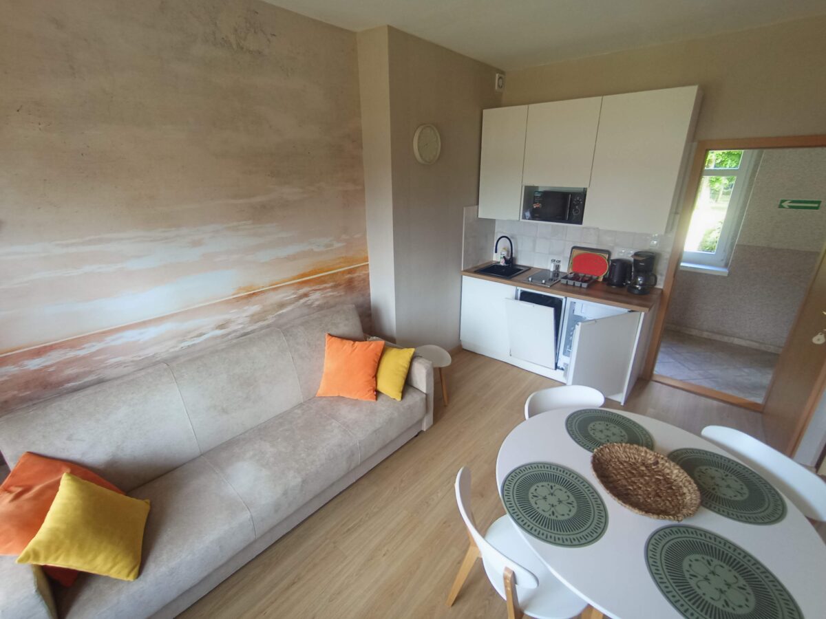 Apartament nr5 dwupokojowy z kuchnią i łazienką - KAMERALNY