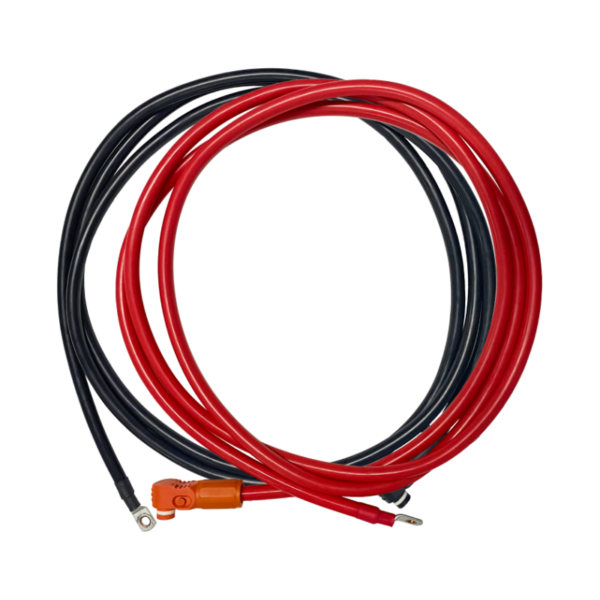 Kabel wyjściowy akumulatora E - 1.5m (dodatni & ujemny)